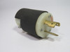 Hubbell 2341 Twist-Lock Plug 20A 480VAC 2P 3W USED