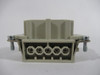 Harting HAN-10E-F-S 09330102601 10 Position Insert 16A 500V 6kV USED