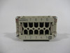 Harting HAN-10E-F-S 09330102601 10 Position Insert 16A 500V 6kV USED
