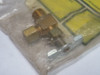 Parker NV104C-4-4 Brass Angled Needle Valve ! NEW !