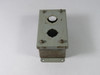 Hammond 1435B Pushbutton Enclosure 2-Hole 30.5MM USED