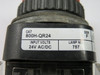 Allen-Bradley 800H-QR24A Universal Pilot Light 24V Amber Lens USED