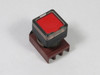 General Electric P9SPLRGD Push Button Illuminated Red Flush USED