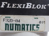 Numatics F32D-04 Flexiblok Coalescing Filter 1/2 NPT 150psi Missing Bowl USED