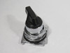 Cutler-Hammer 10250T3011 Selector Switch Operator 2-Position Maintained USED