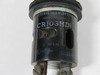 General Electric CR103HD1002G Pilot Light w/ Bulb 125VAC/DC Green Lens USED