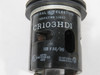 General Electric CR103HD1002R Pilot Light w/ Bulb 125VAC/DC Red Domed Lens USED
