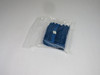 Upun UJ5-2.5/2X2 Terminal Block Lot of 15 BLUE USED