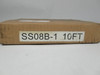 Elite SS08B-1 Stainless Steel Single Strand Roller Chain 1/2" Pitch 10ft Box NEW