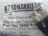 Brad Harrison IA5006-34 5 Position Mini-Change Sensor Connector ! NEW !