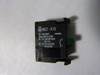 Moeller M22-K10 Contact Block Green Plunger 1NO 230/400/500VAC 6/4/2A USED