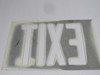 Generic EXIT Stencil USED
