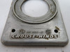 Crouse-Hinds DS-1020-G Single Gang Outlet Cover USED