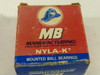 Nyla-K ER15 Mounted Ball Bearing ! NEW !