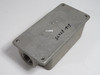 Iberville FSC-3/4 3/4" Conduit Box *Missing Screw/Marker Stain* USED