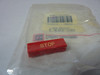 Cutler-Hammer E30KE231 Rectangular Stop Lens - RED ! NWB !