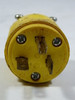 Leviton 309083 Plug Yellow 20AMP 125V Male USED