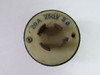 Hubbell 2421 Twist-Lock Plug 20A 250V 3P 4W USED
