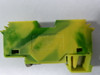 Wago 283-607 Terminal Block - Yellow/Green USED