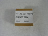 Skeans 111-12-2Z Pressure Gauge 160psi 1/4 ! NEW !