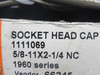 Unbrako 1111069 Socket Head Cap Screw 5/8-11x2-1/4 LOT OF 14 ! NOP !