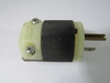 Hubbell HBL5266CCN Plug 15A 125V 3W 2P USED