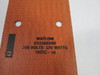 Watlow 032165500 Heating Element 208V 176W 17 1/4"X3 1/4" USED
