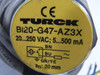 Turck BI20-G47-AZ3X G-Barrel Sensor w/ Cable 20mm Range 20-250VAC USED