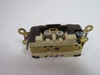 Hubbell HBL5262 Brown Duplex Receptacle 15A 125V 3W 2P USED