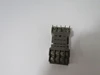 Potter & Brumfield 27E166 Dark Gray Relay Socket 5A 300V 14 Pins USED