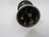 Russellstoll 3760 Plug 30A@250V 20A@600VAC 3W 4P USED