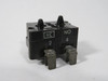 Cutler-Hammer 10250T40 Spade Terminal Contact Block 600V 1NO 1NC USED