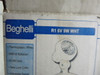 Beghelli SR1-6V-9W Single Head PAR18 6V 9W Tungsten Emergency Light NEW