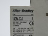 Allen-Bradley 140M-C-ASAR01M01 Side Mount Trip Contact Block 2NC 600V 5A USED