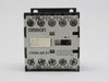 Omron J7KNA-AR-31-110 Mini Contactor Relay 110-115/120-125V 50/60Hz 4-Pole USED
