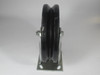 Generic Pulley Caster Wheel 2" Wheel Width 7-3/4" Wheel Diam USED