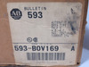 Allen-Bradley 593-BOV169 Automatic Reset Open Type 27A 3P NO/NC BOX DAMAGE NEW