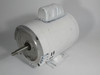 US Motors 3/4HP 1725RPM 208-230/115V 56J ODP 1PH 60Hz SHELF WEAR WHITE NOP