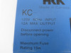 HKA KC Feeder Controller 120V 60Hz Input 12A Max Output 15A Fuse Rating USED