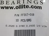 Oilite FF317-01B Flanged Sleeve Bearing 1/2" OD 1/4" ID 1/4" W 10-Pack NWB