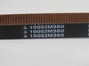 Mitsuboshi 100S2M360 Timing Belt 180T 360mm L 10mm W 2mm Pitch Lot of 5 NOP