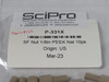 SciPro P-331X Flangeless Nut PEEK Fitting for 1/8" OD Natural 10-Pack NWB