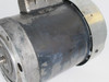 Leeson 1/4HP 1725/1425RPM 115/110V 230/220V D56C TEFC 1PH 60/50Hz COS DMG USED