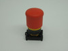 Eaton M22-PVT45P E-Stop Twist Release Button w/ Mounting Latch 45mm USED