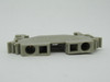 Wago 281-601 2-Conductor Grey Terminal Block 4mm 750V *LOT OF 20* USED
