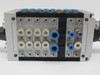 Festo CPV14-VI-10P-14-8C-N2-R-Y-JM3JSCC+GA Valve Manifold Assembly DAMAGED USED