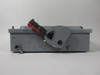 Square D CH361 Series F1 Enclosed Disconnect Switch Fusible 30A *STAINED* USED