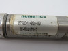 Numatics 0750D01-02A-03 Pneumatic Cylinder 3/4" Bore 2" Stroke DMG LABEL USED
