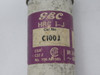 GEC C100J Closed Hole Bolt On HRC I-J Fuse 100A 600V *LOT OF 10* USED