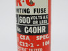 English Electric C40HR HRC Energy Limiting Fuse 40A 600VAC *LOT OF 10* USED